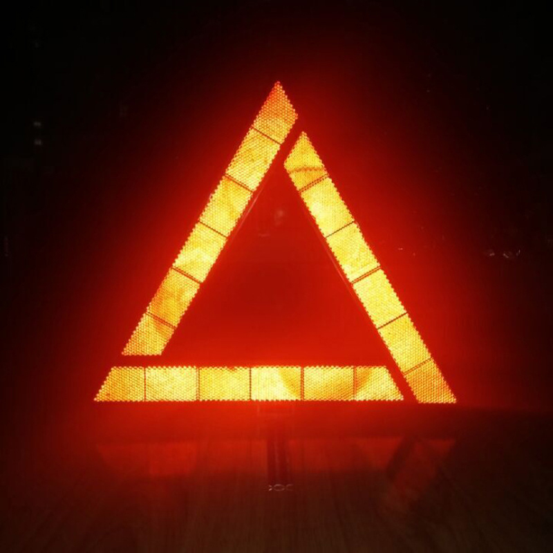 Emergency Exit Sign - Reflektor Rambu Berhenti Lipat untuk Mobil,