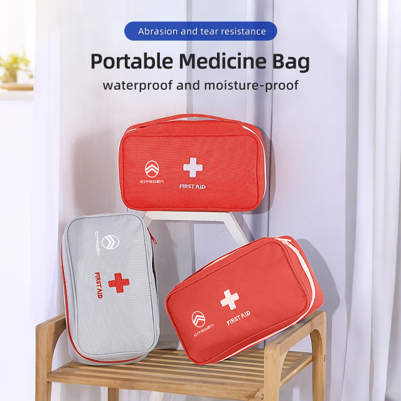 First Aid Bag Kit - Tas Penyimpanan Obat Mini Kit Medis