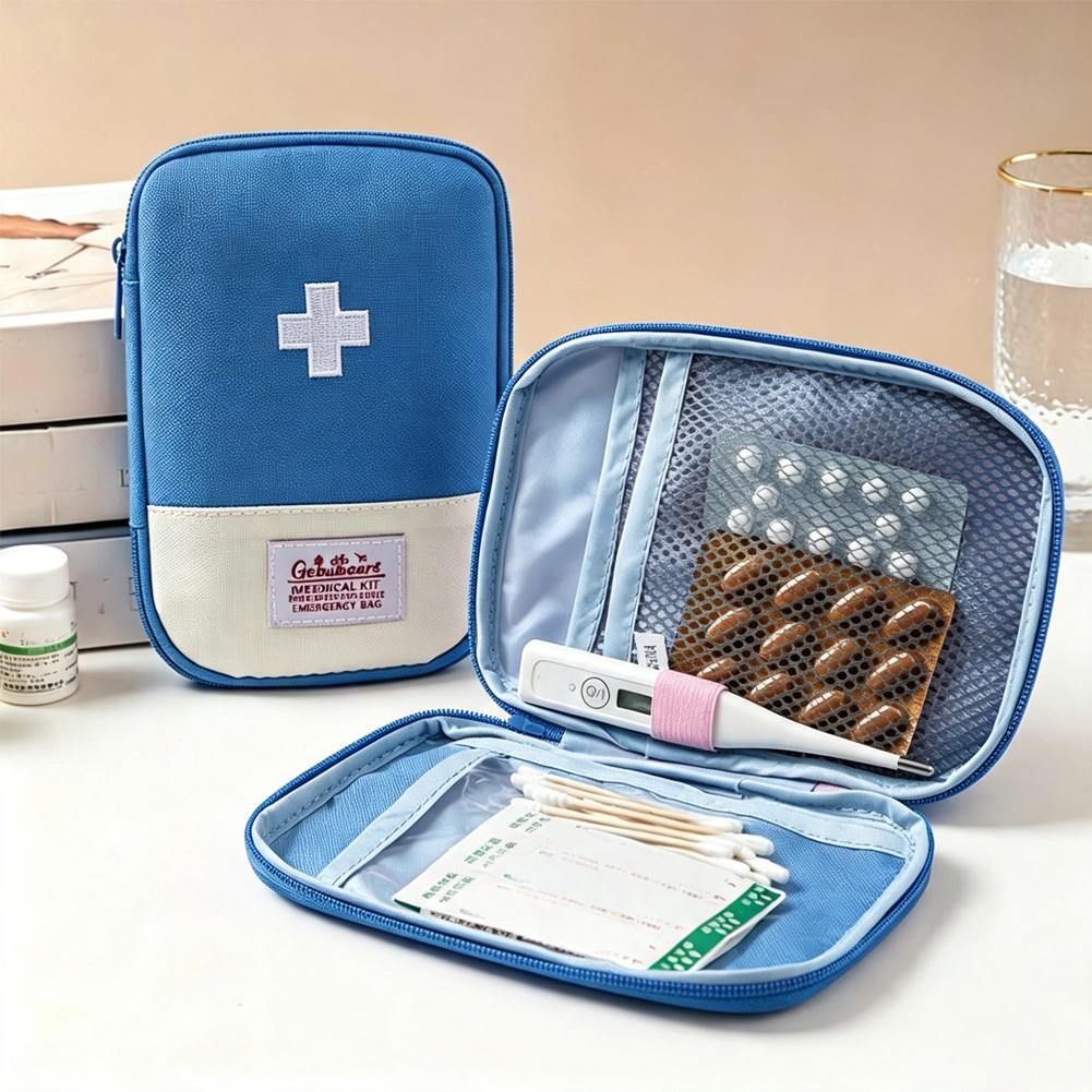 First Aid Bag Kit - Tas P3K Portabel Berkapasitas Besar, Organizer