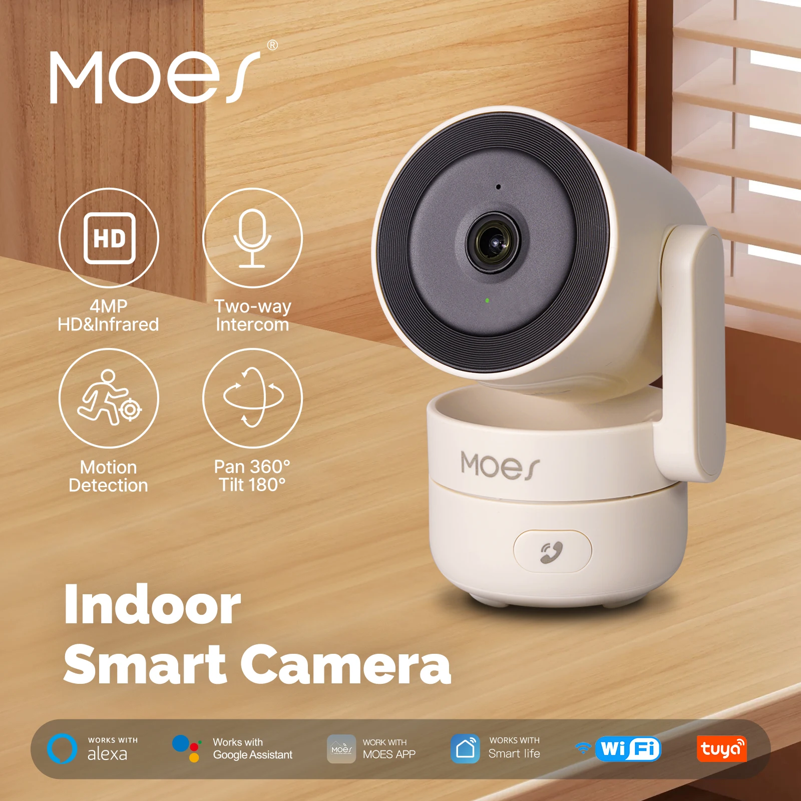 Eufy Camera E220 - MOESTuya kamera keamanan cerdas Pan/Tilt dalam
