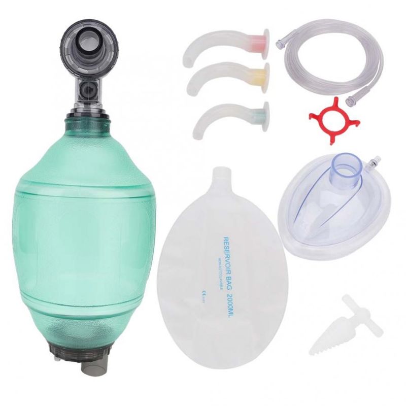 First Aid Bag Kit - Dewasa Resuscitator Manual PVC Ibu Tas
