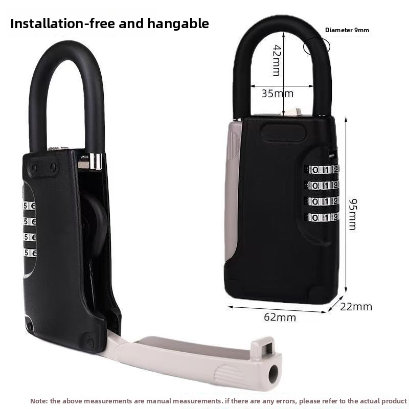 Kotak Kunci Kata Sandi Mini Ta - Lockbox Key Secure ulasan dan harga