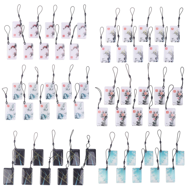 10 Buah/Pak Kartu IC 13.56Mhz  - Security Chain Door ulasan dan harga