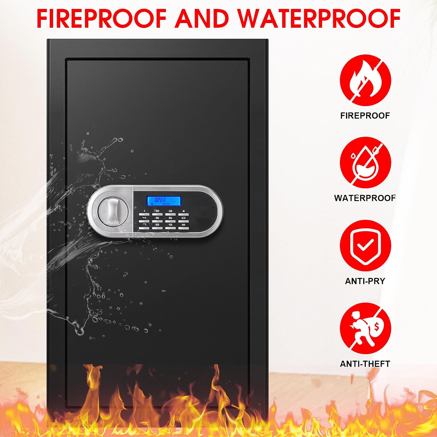 Brankas Tahan Api untuk Dokume - Fire Safe Document ulasan dan harga