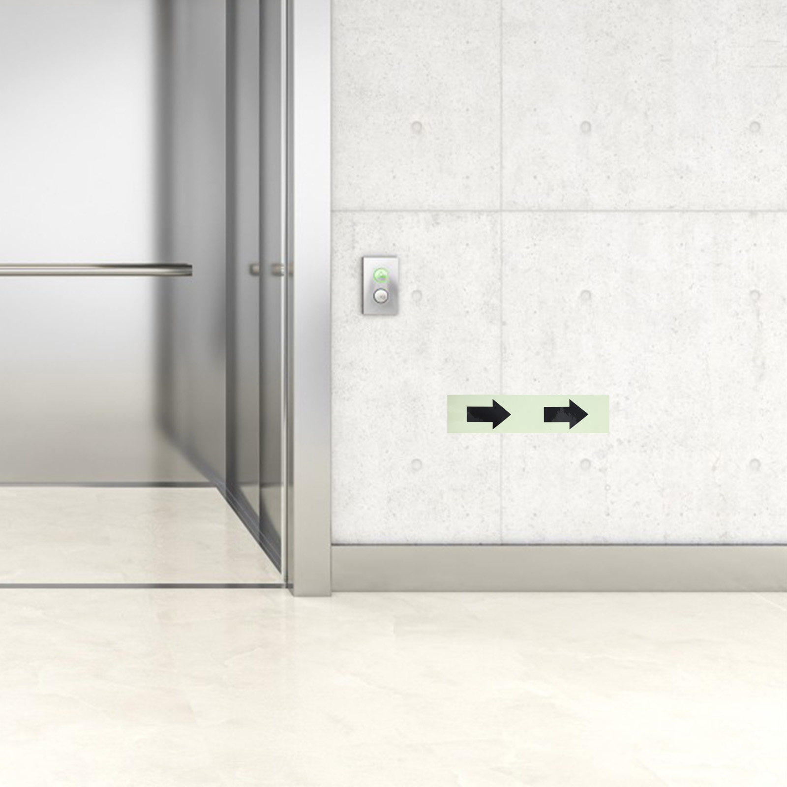 1 Rol Stiker Penanda Arah Pita - Emergency Exit Sign ulasan dan harga