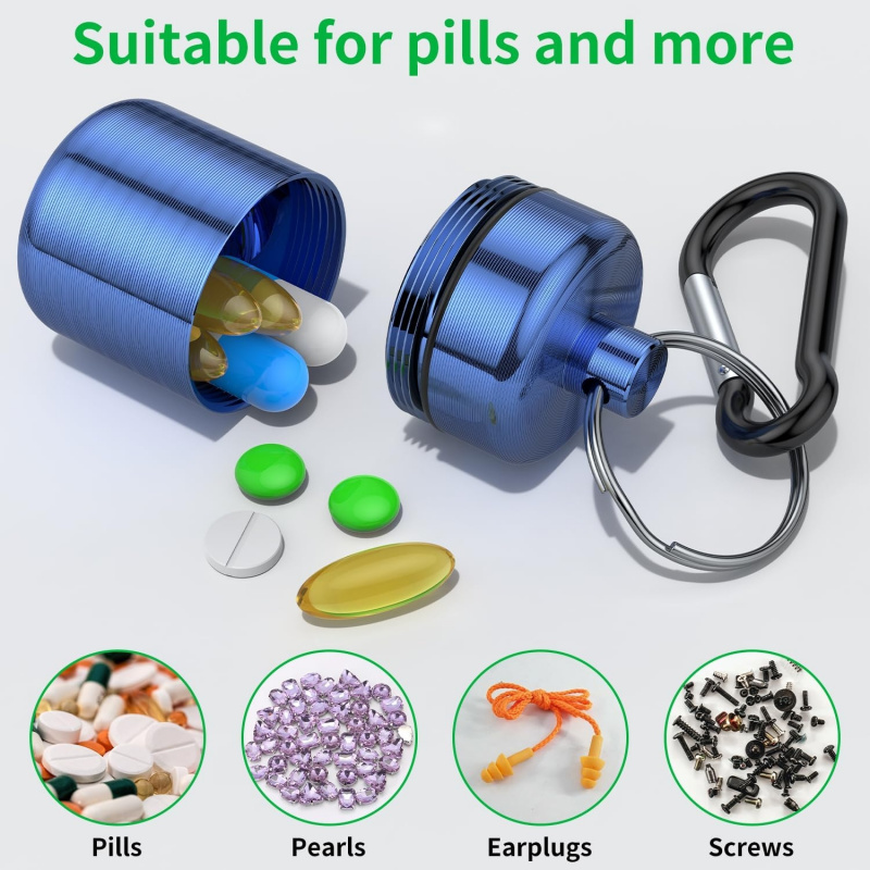 Kotak Pil Gantungan Kunci Mini - Medicine Cabinet Lock ulasan dan harga