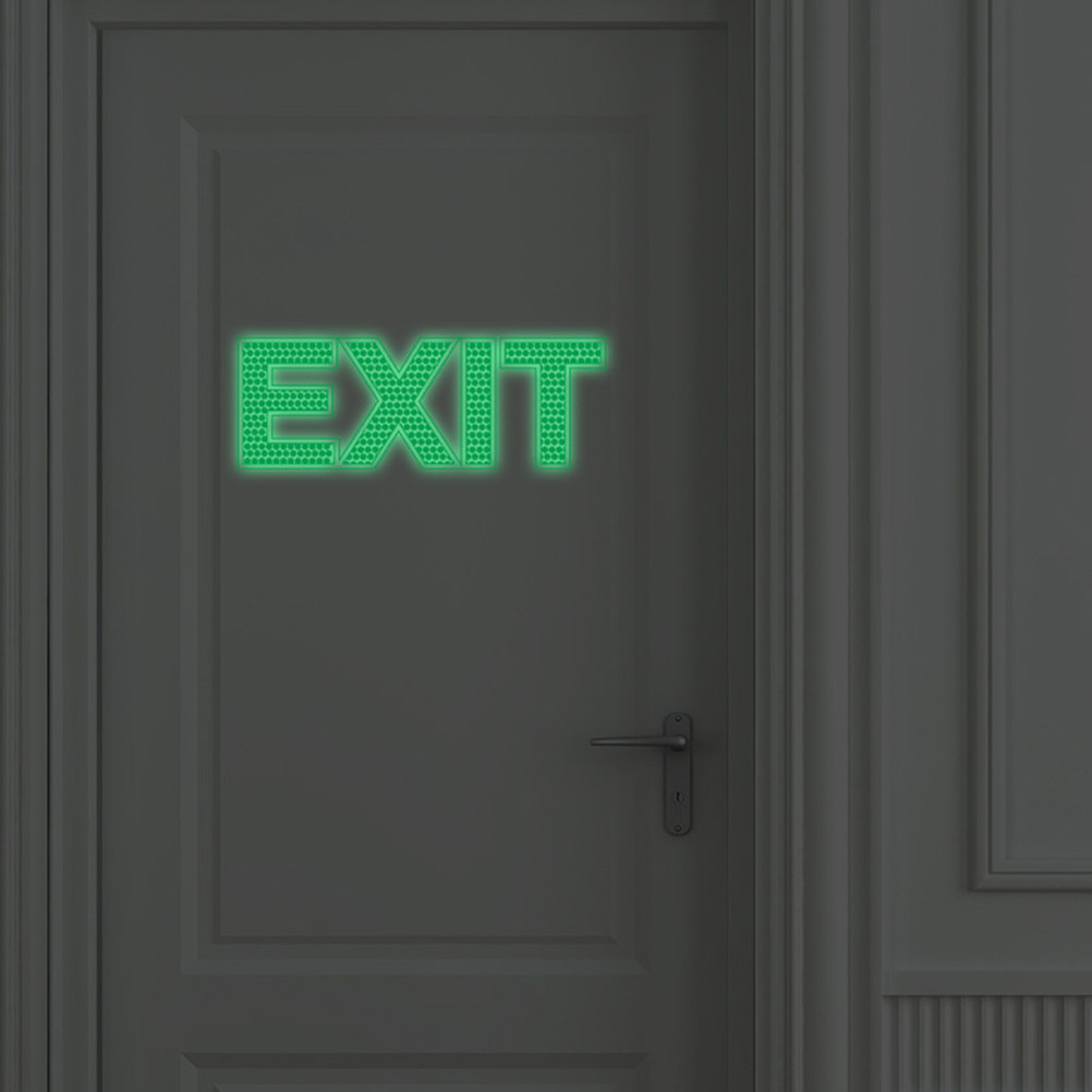 Stiker Keselamatan Dinding Pin - Emergency Exit Sign ulasan dan harga