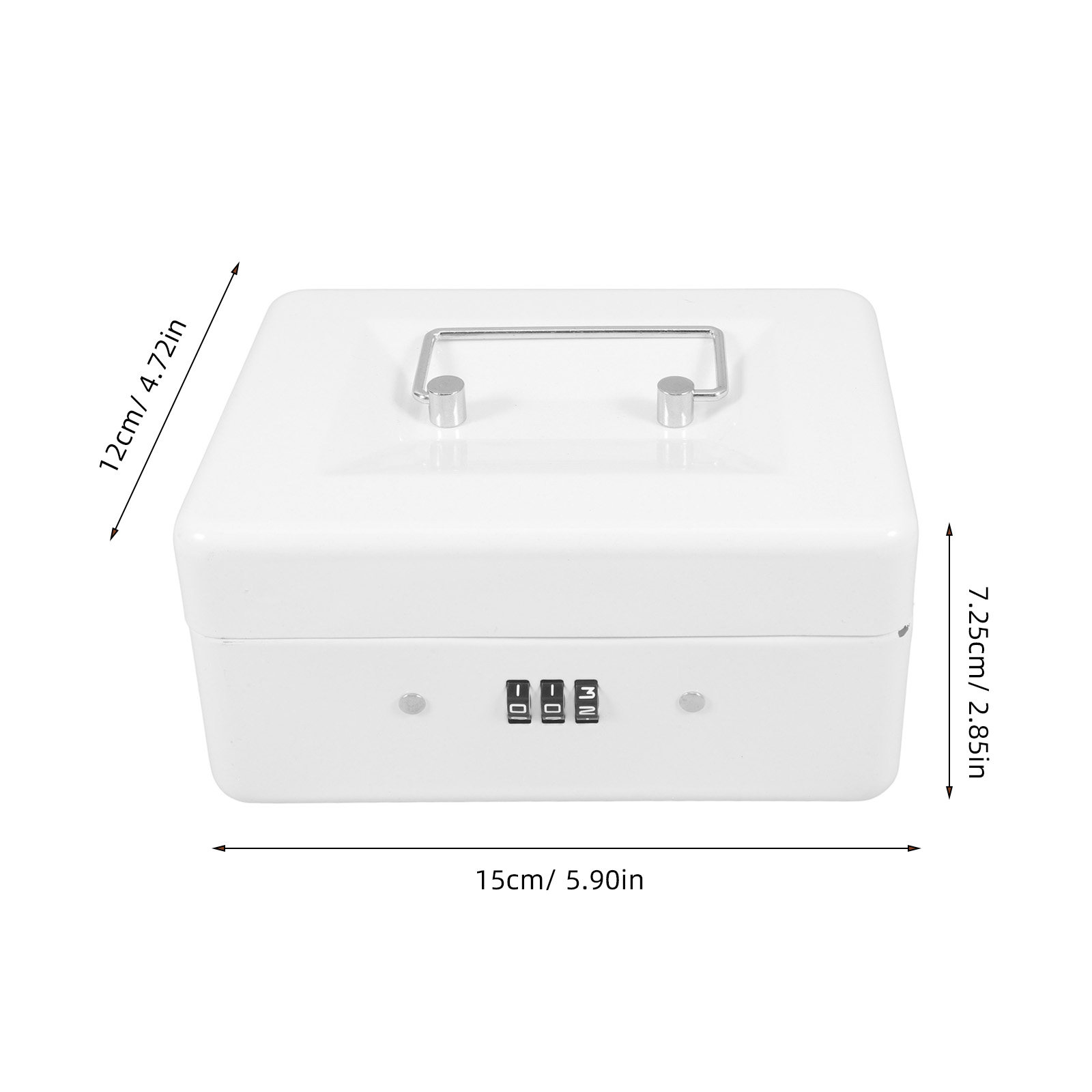 Kotak Uang Baja dengan Kunci K - Lockbox Key Secure ulasan dan harga