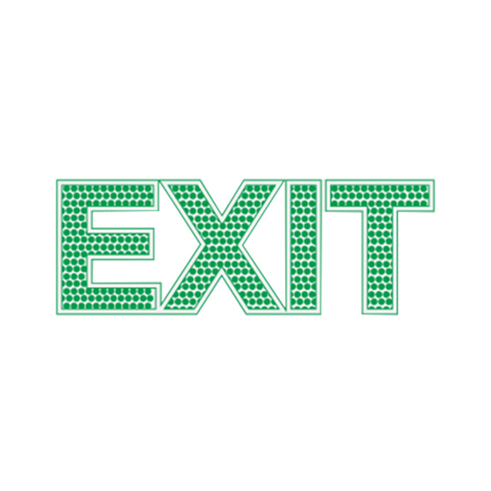 Stiker Dinding Penerang Jalan  - Emergency Exit Sign ulasan dan harga